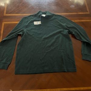 Forest green turtle neck